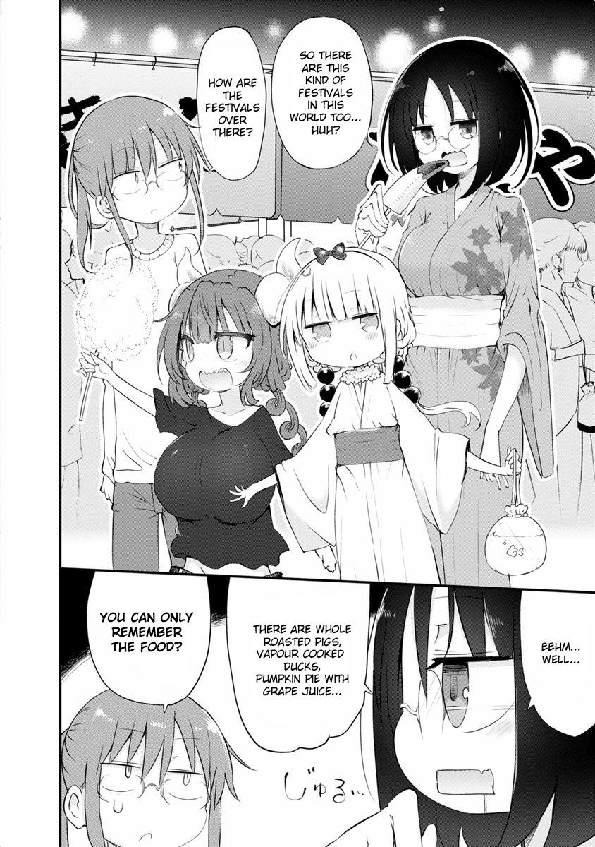 Kobayashi-san Chi no Maid Dragon Chapter 48 page 6 - Chapter 48 : Tooru and The Festival
