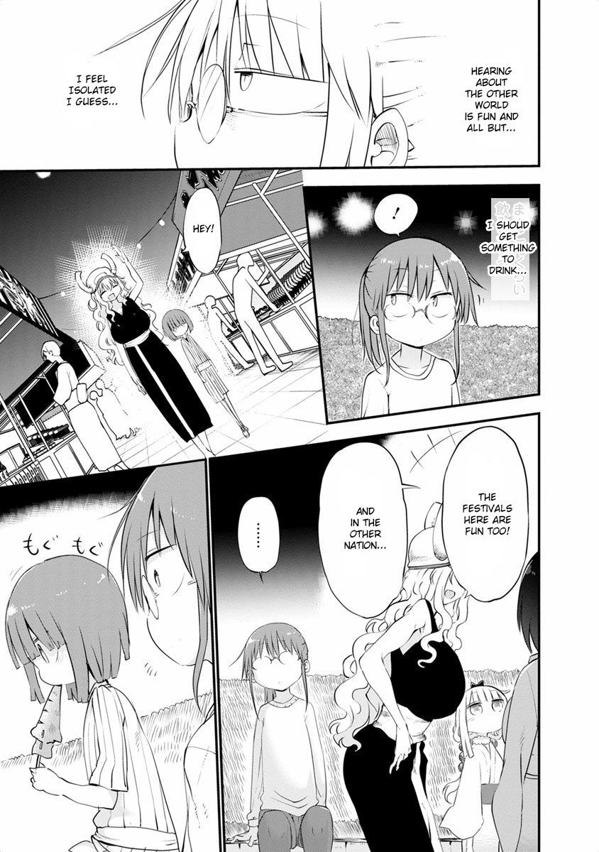 Kobayashi-san Chi no Maid Dragon Chapter 48 page 9 - Chapter 48 : Tooru and The Festival