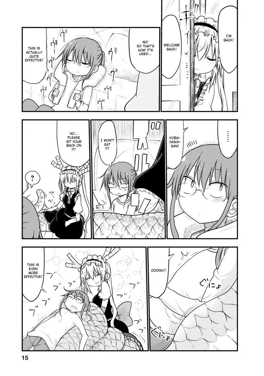 Kobayashi-san Chi no Maid Dragon Chapter 49 page 14 - Chapter 49 : Tooru and Relax