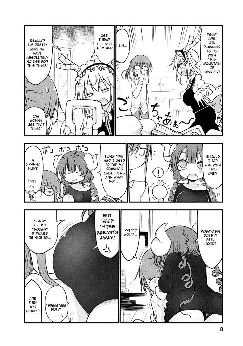 Kobayashi-san Chi no Maid Dragon Chapter 49 page 7 - Chapter 49 : Tooru and Relax
