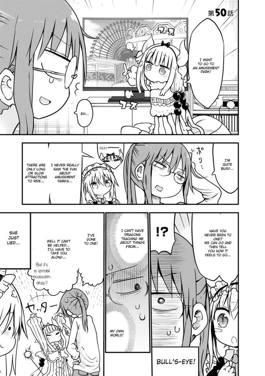 Kobayashi-san Chi no Maid Dragon Chapter 50 page 1 - Chapter 50