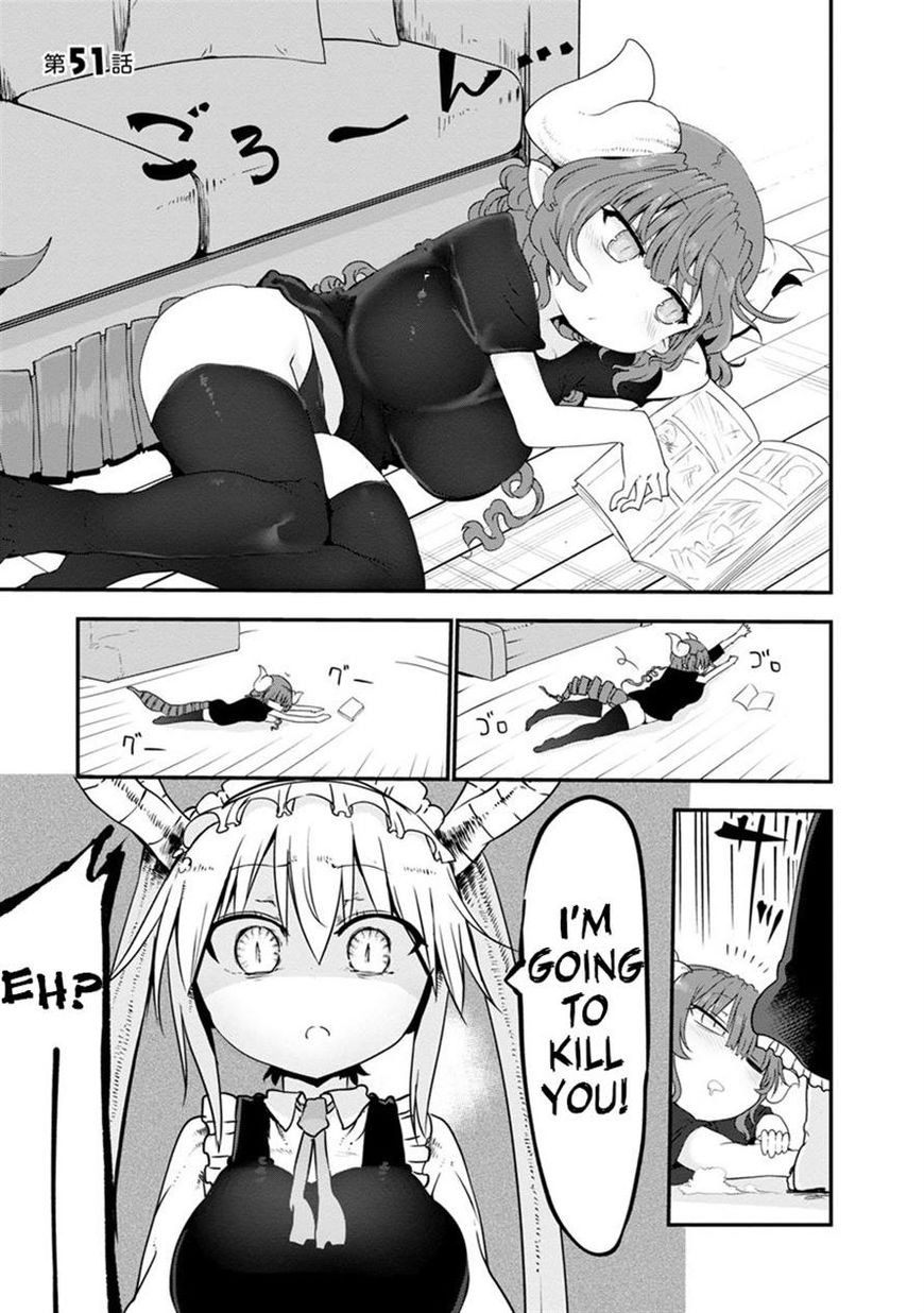Kobayashi-san Chi no Maid Dragon Chapter 51 page 1 - Chapter 51