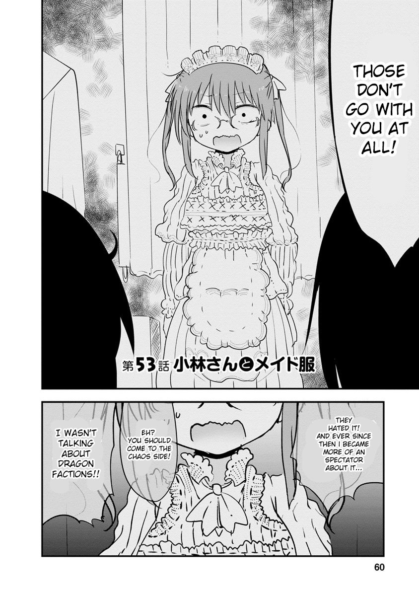 Kobayashi-san Chi no Maid Dragon Chapter 53 page 2 - Chapter 53 : Kobayashi and Maid Clothes