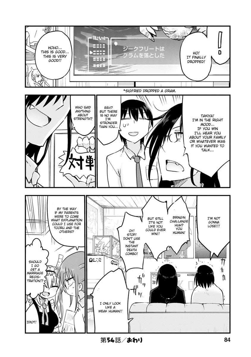 Kobayashi-san Chi no Maid Dragon Chapter 54 page 12 - Chapter 54