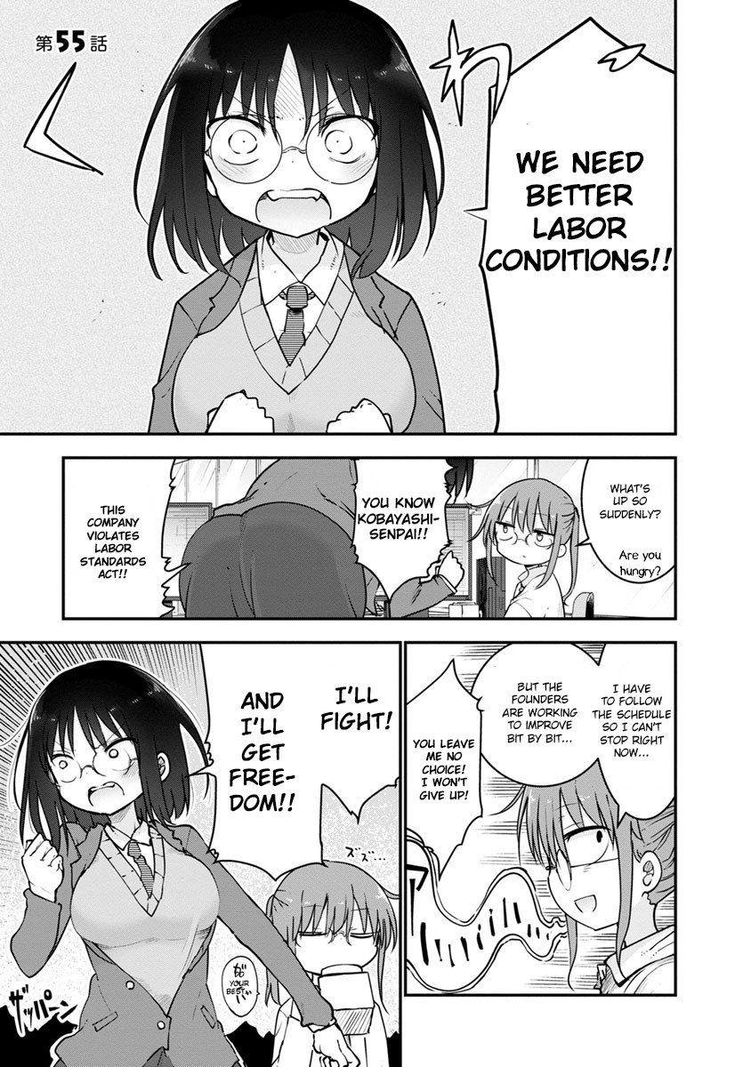 Kobayashi-san Chi no Maid Dragon Chapter 55 page 1 - Chapter 55