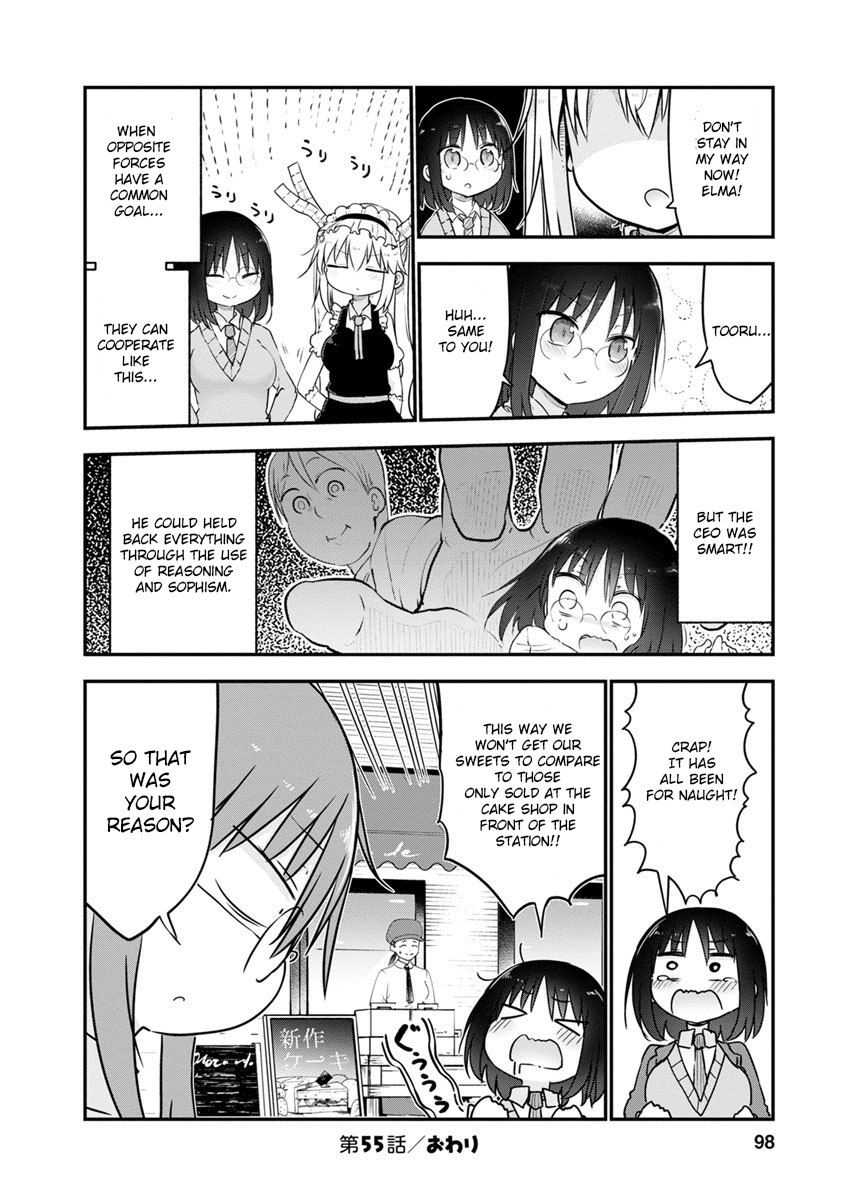 Kobayashi-san Chi no Maid Dragon Chapter 55 page 12 - Chapter 55