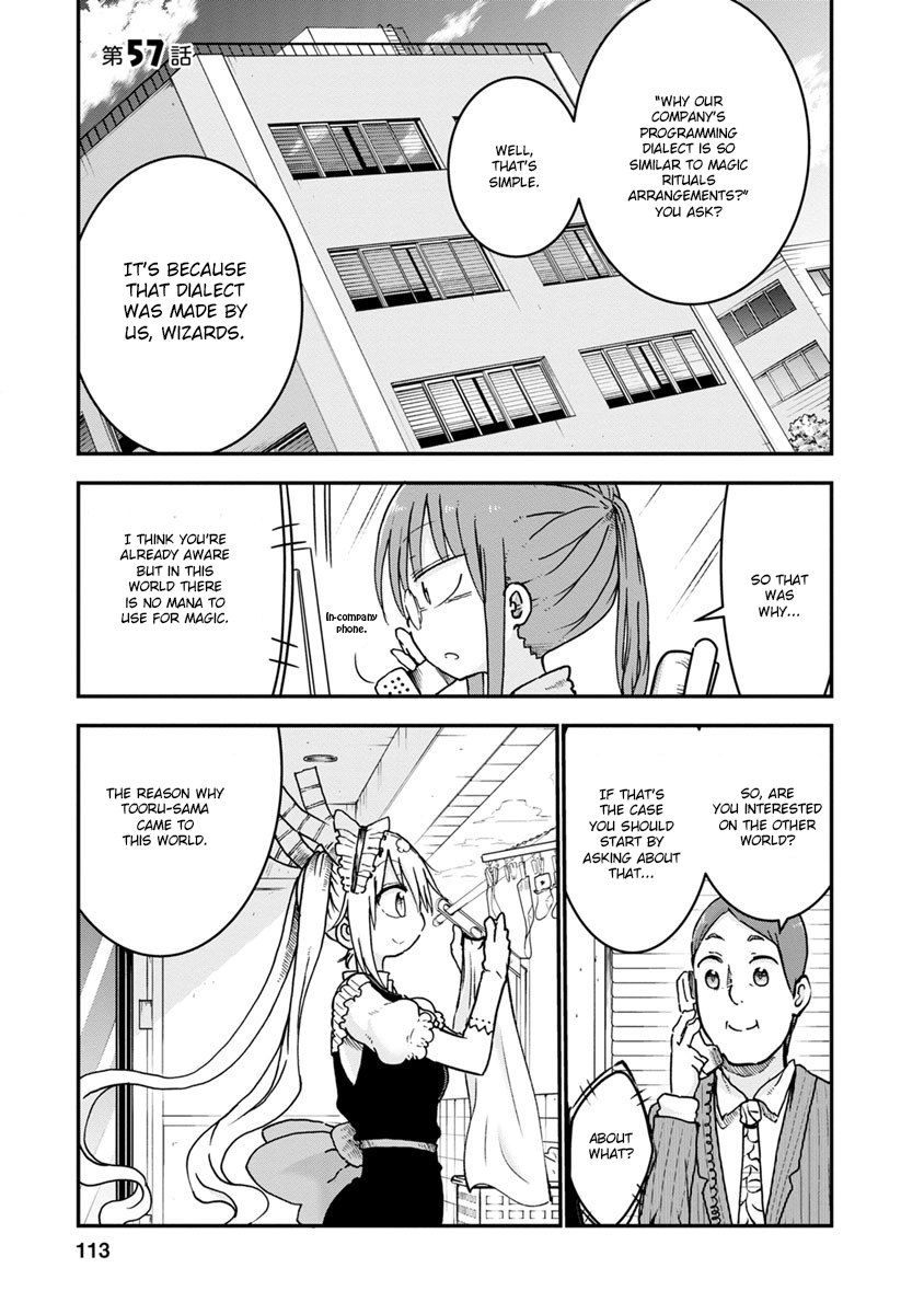 Kobayashi-san Chi no Maid Dragon Chapter 57 page 1 - Chapter 57