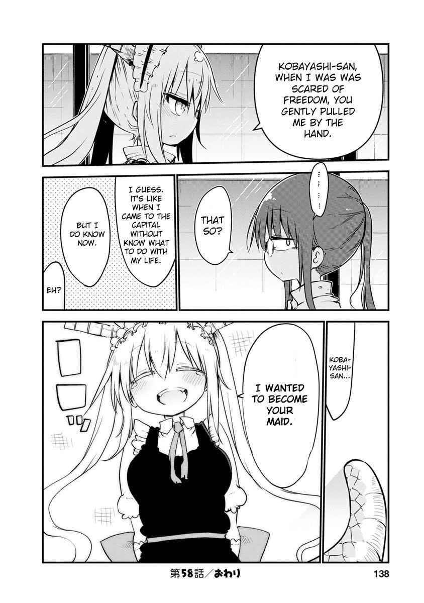 Kobayashi-san Chi no Maid Dragon Chapter 58 page 14 - Chapter 58