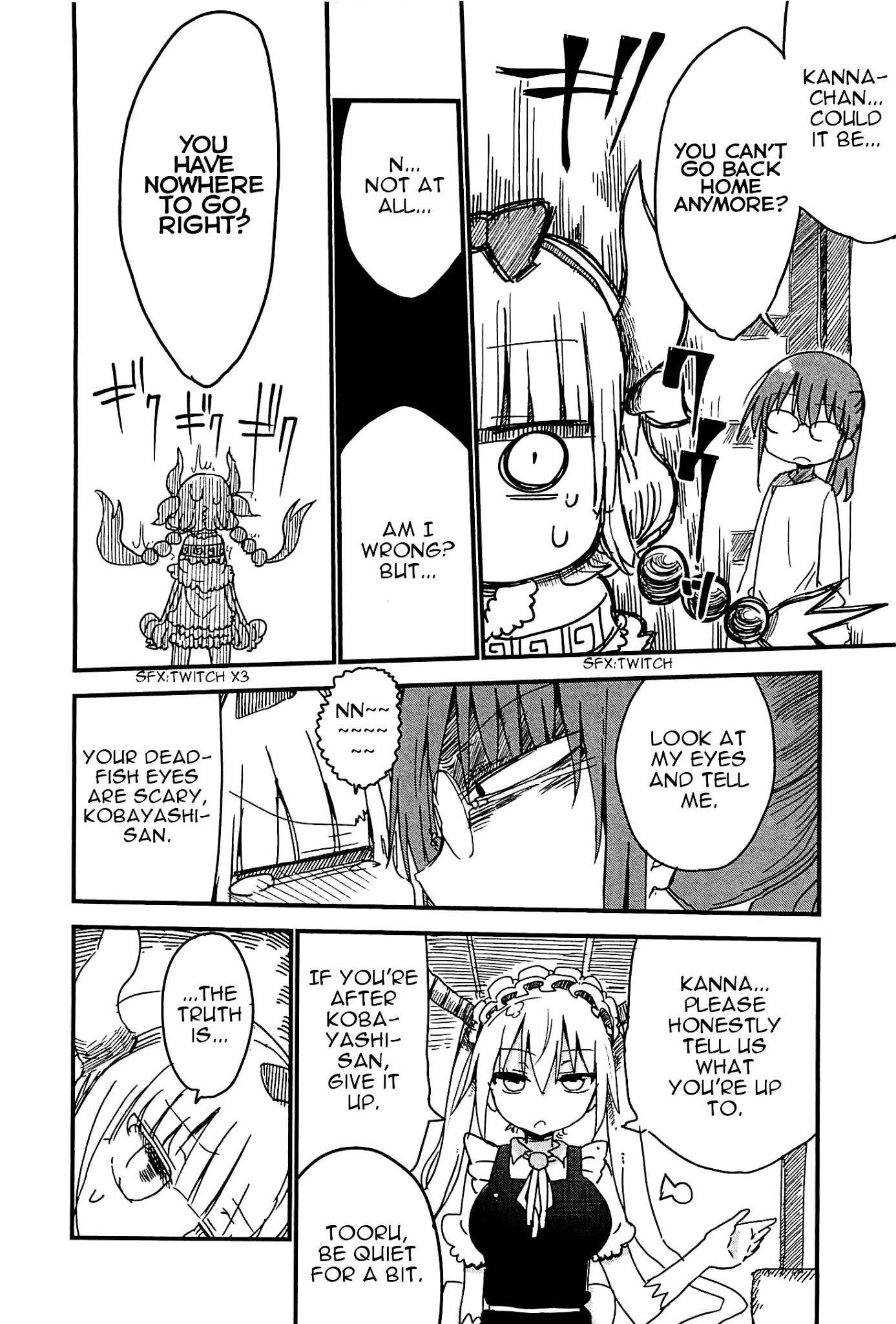 Kobayashi-san Chi no Maid Dragon Chapter 6 page 10 - Chapter 6 : Tooru and Kanna