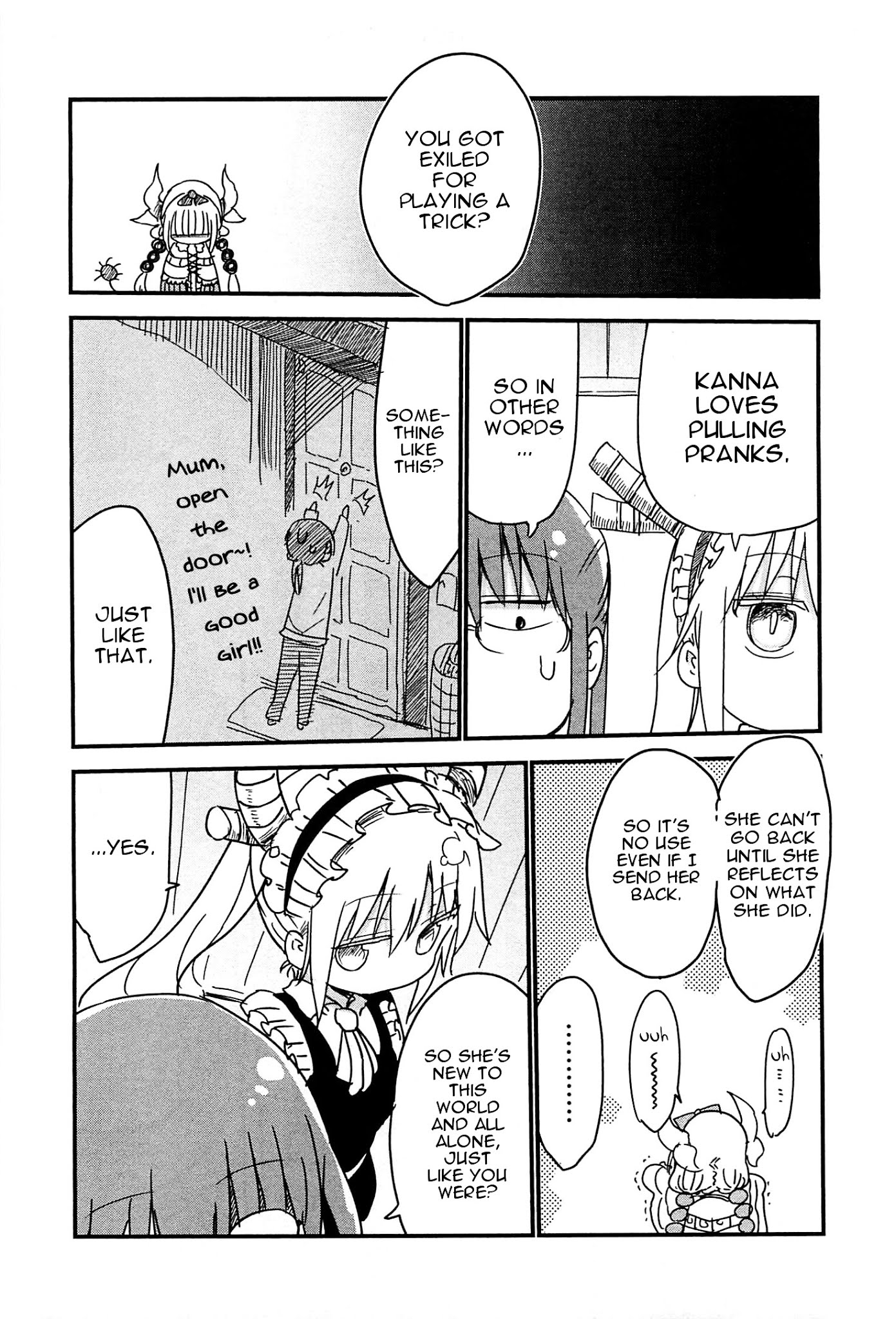 Kobayashi-san Chi no Maid Dragon Chapter 6 page 11 - Chapter 6 : Tooru and Kanna