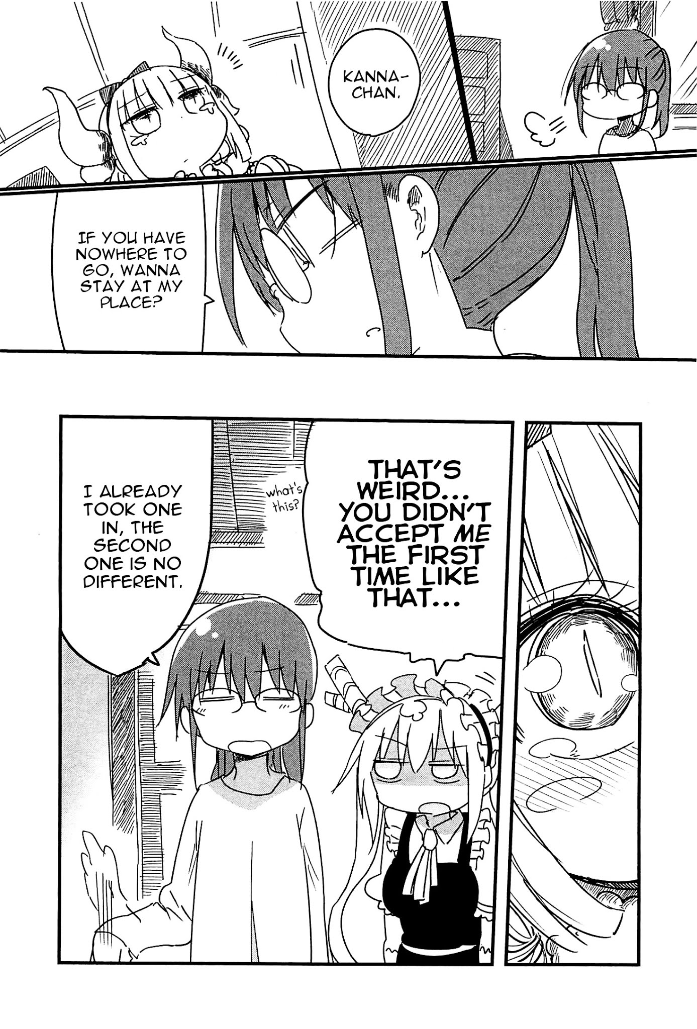 Kobayashi-san Chi no Maid Dragon Chapter 6 page 12 - Chapter 6 : Tooru and Kanna