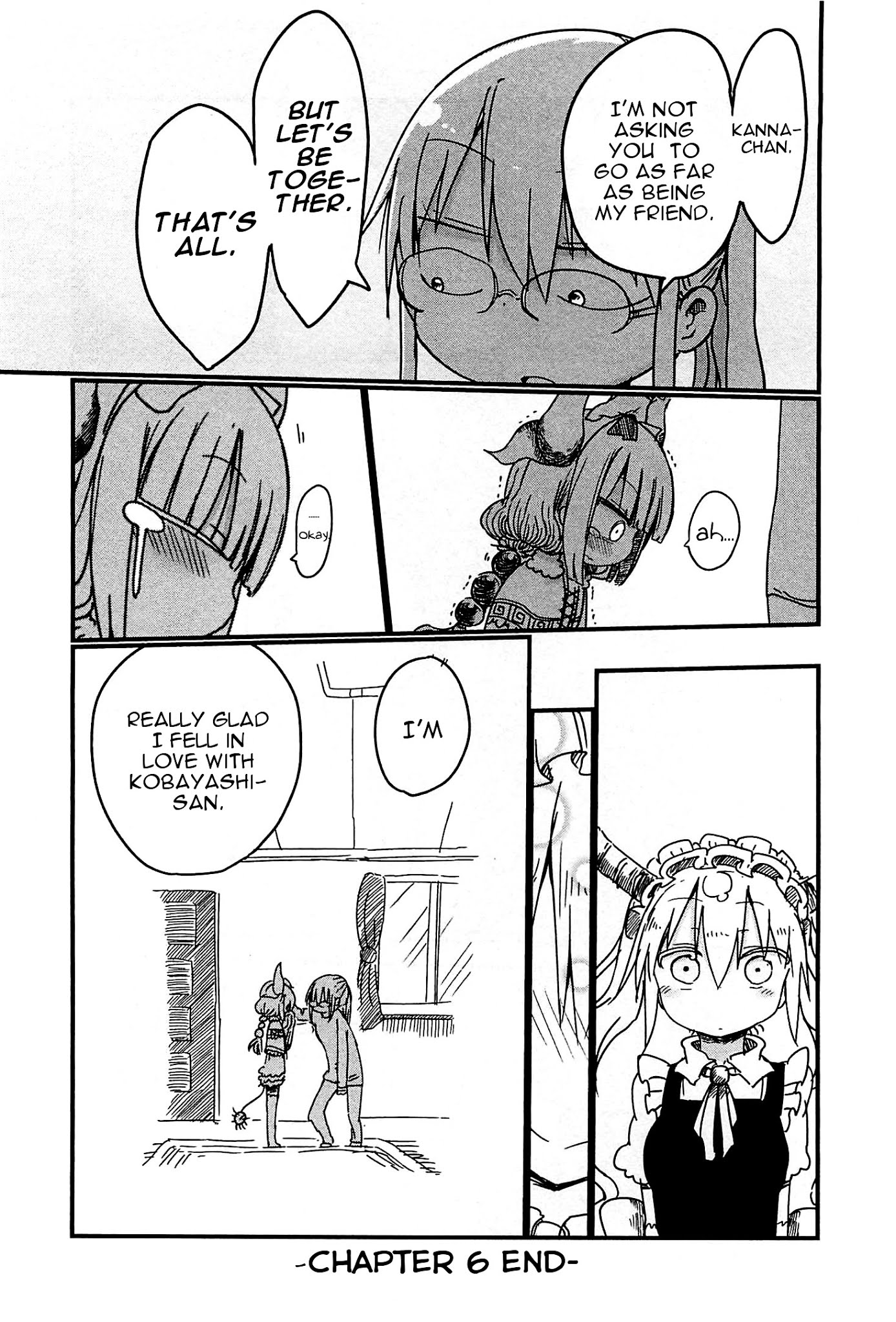 Kobayashi-san Chi no Maid Dragon Chapter 6 page 14 - Chapter 6 : Tooru and Kanna