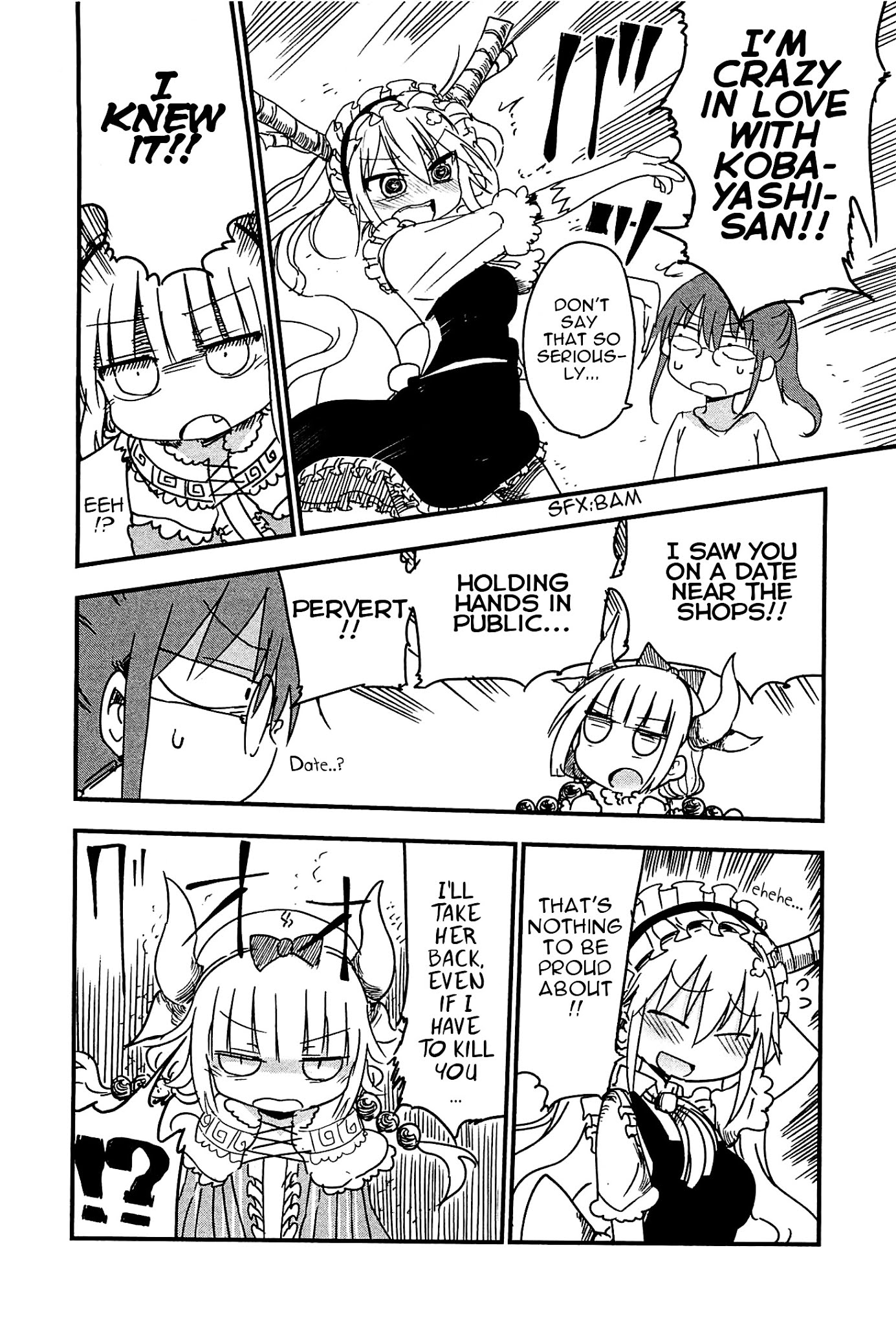 Kobayashi-san Chi no Maid Dragon Chapter 6 page 8 - Chapter 6 : Tooru and Kanna