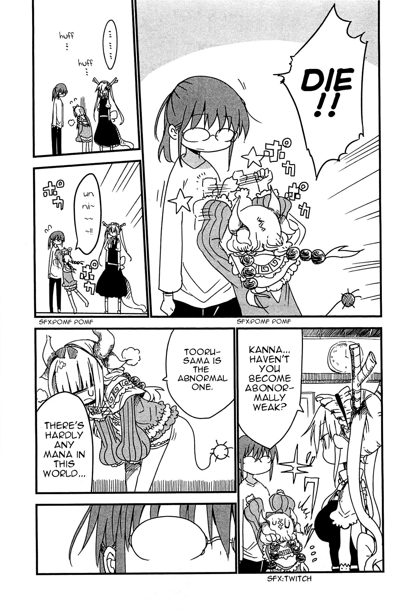 Kobayashi-san Chi no Maid Dragon Chapter 6 page 9 - Chapter 6 : Tooru and Kanna