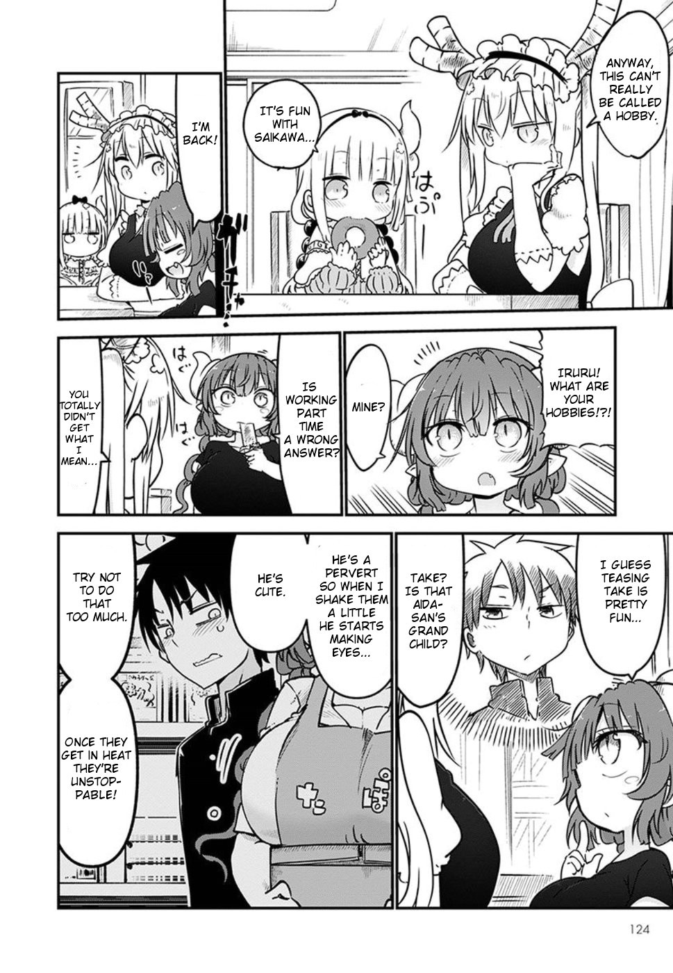 Kobayashi-san Chi no Maid Dragon Chapter 60 page 8 - Chapter 60