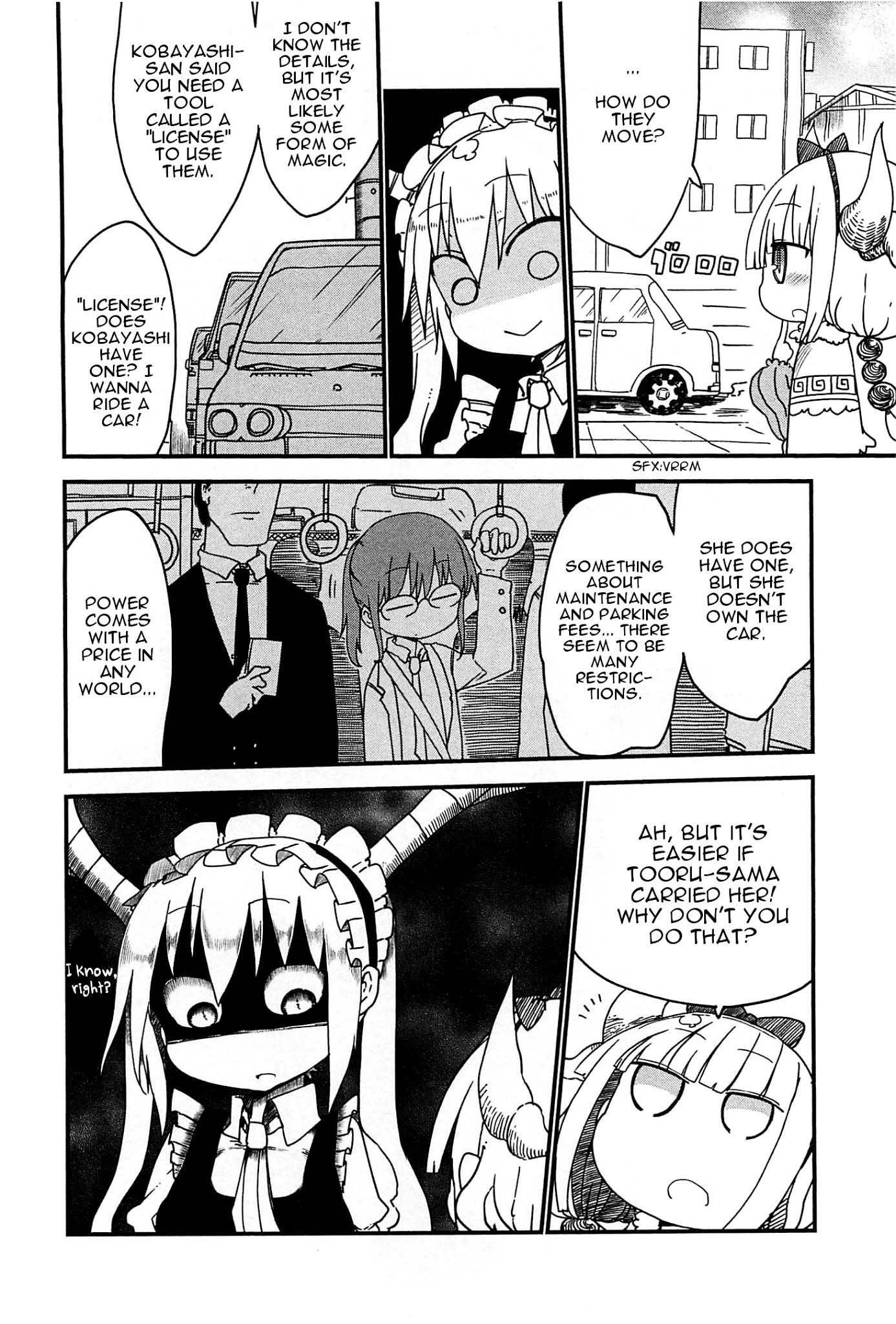 Kobayashi-san Chi no Maid Dragon Chapter 7 page 4 - Chapter 7 : Tooru and Common Sense