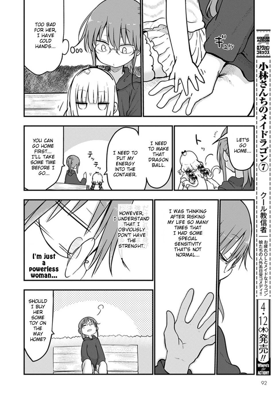 Kobayashi-san Chi no Maid Dragon Chapter 70 page 10 - Chapter 70: Kanna and The Park