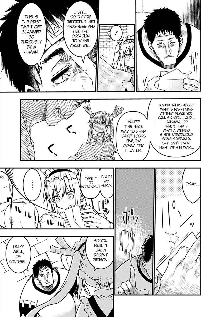 Kobayashi-san Chi no Maid Dragon Chapter 71 page 9 - Chapter 71: Kobayashi and Letters