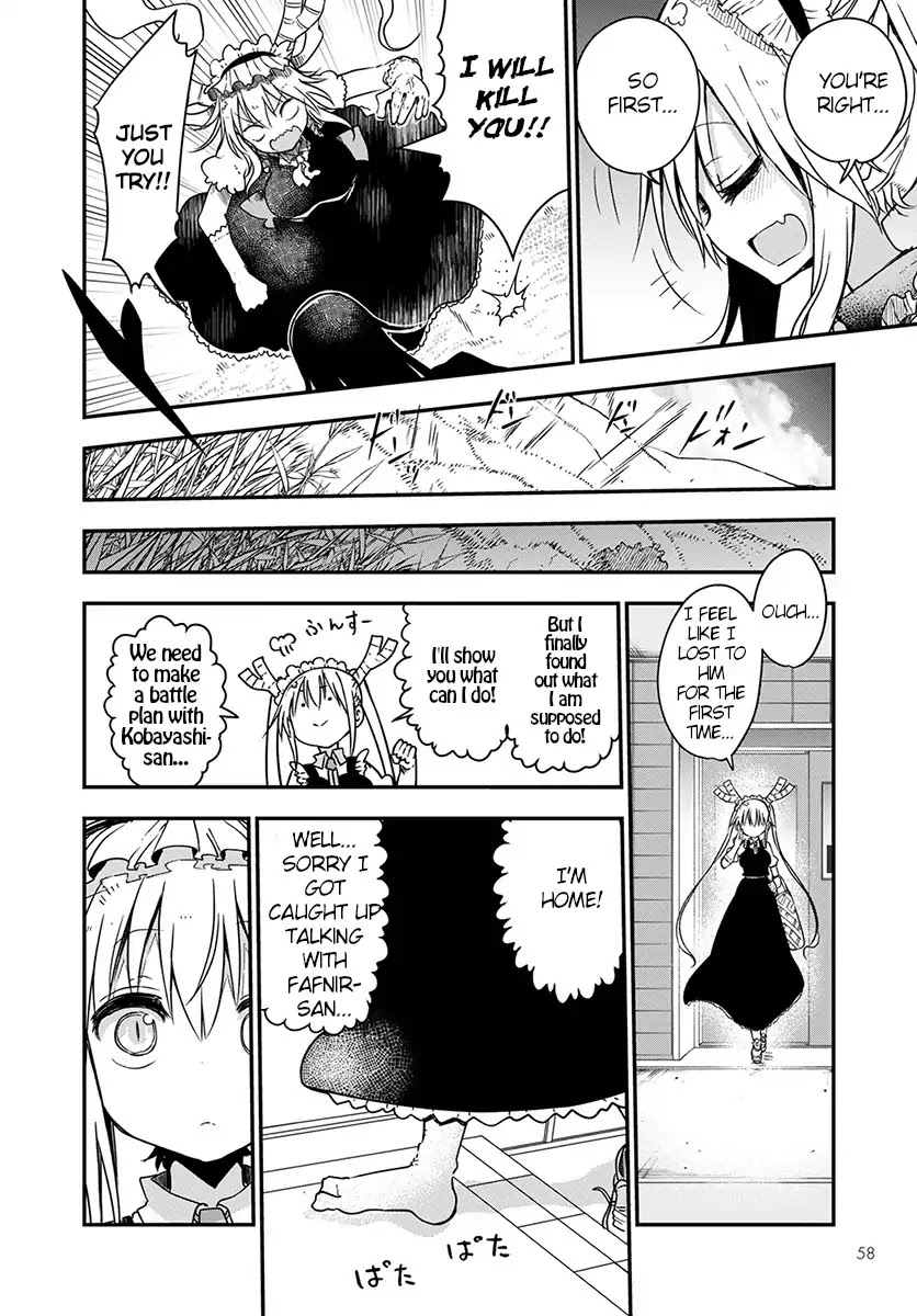 Kobayashi-san Chi no Maid Dragon Chapter 73 page 12 - Chapter 73: Kanna and leaving letters
