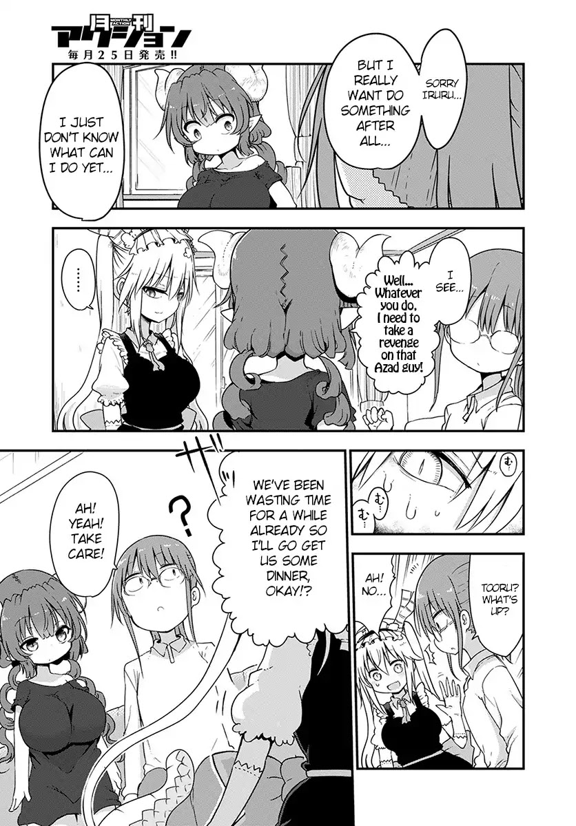 Kobayashi-san Chi no Maid Dragon Chapter 73 page 5 - Chapter 73: Kanna and leaving letters