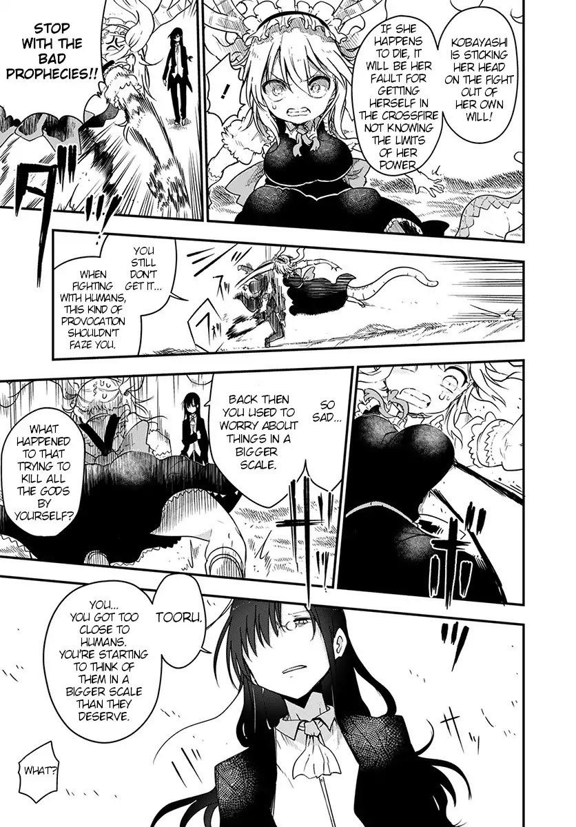 Kobayashi-san Chi no Maid Dragon Chapter 73 page 9 - Chapter 73: Kanna and leaving letters