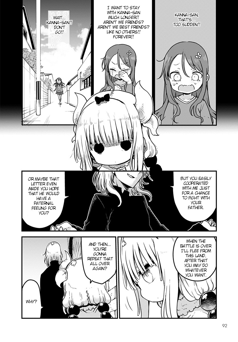 Kobayashi-san Chi no Maid Dragon Chapter 74 page 10 - Chapter 74: Kanna and Saikawa