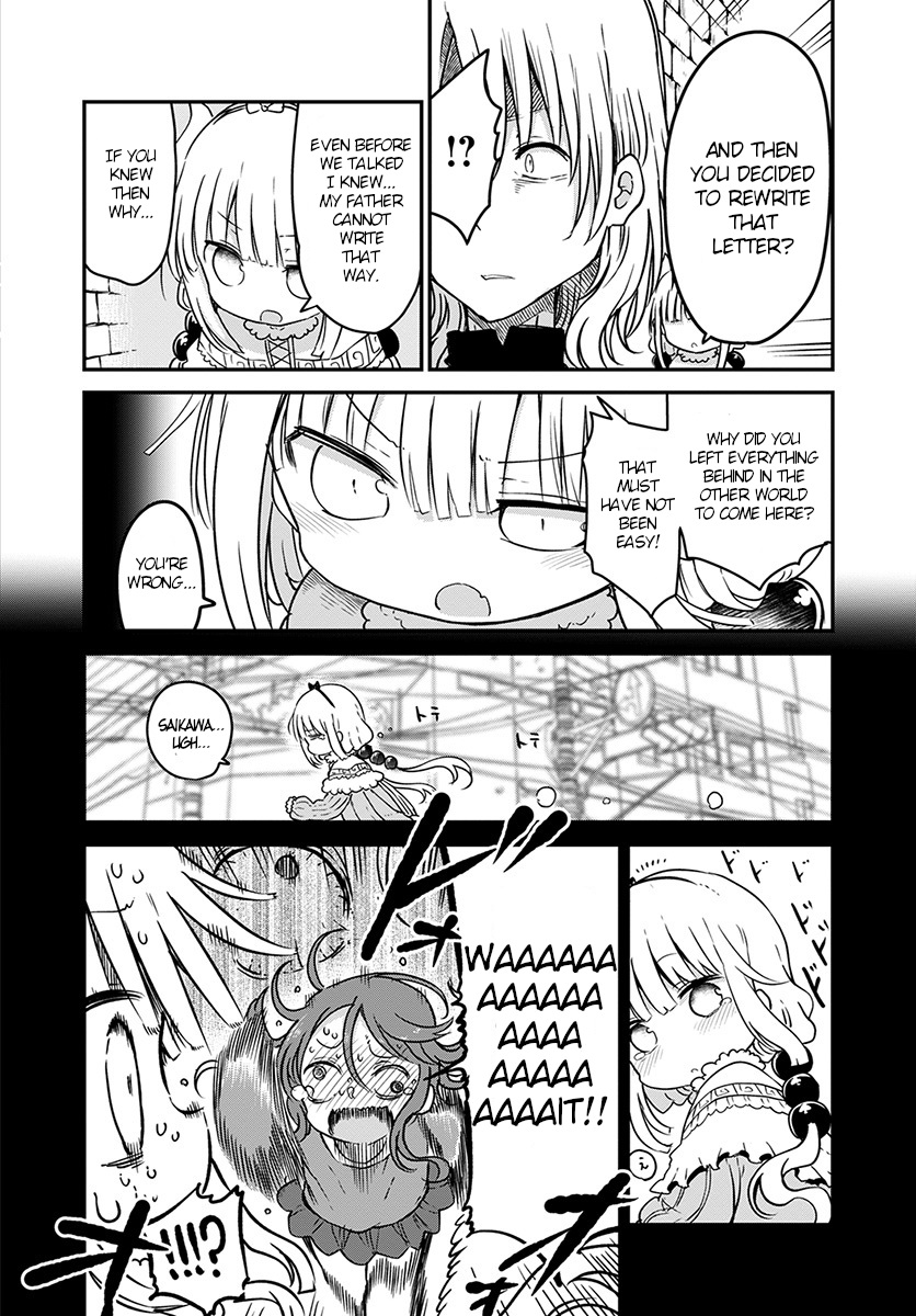 Kobayashi-san Chi no Maid Dragon Chapter 74 page 12 - Chapter 74: Kanna and Saikawa