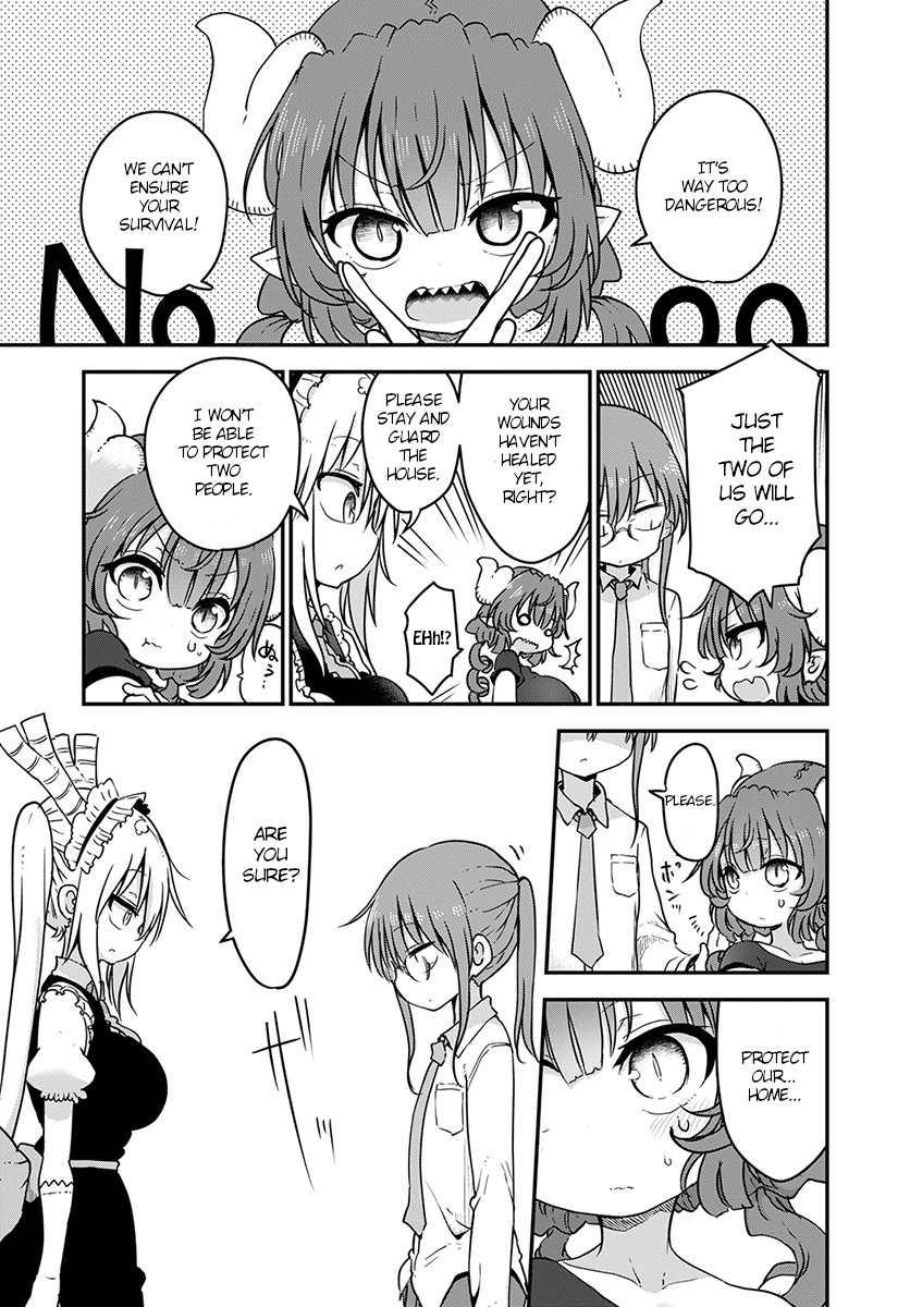 Kobayashi-san Chi no Maid Dragon Chapter 74 page 3 - Chapter 74: Kanna and Saikawa