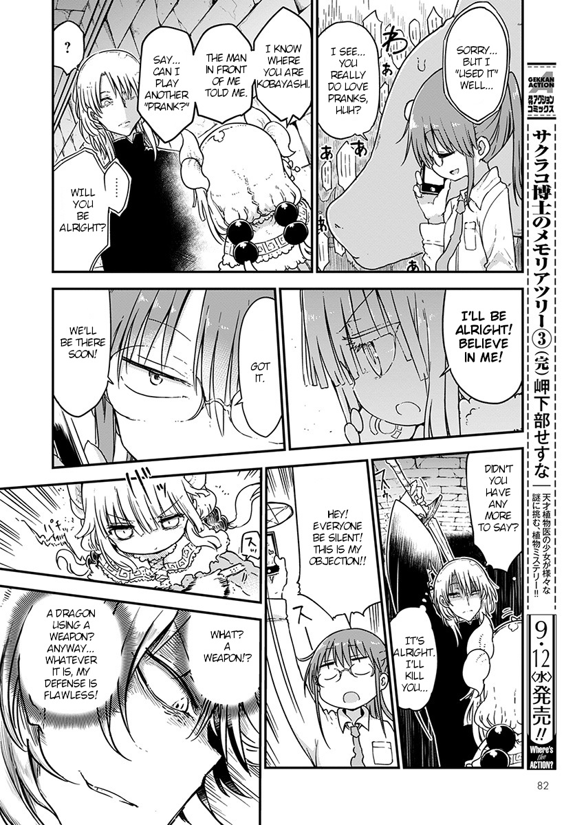 Kobayashi-san Chi no Maid Dragon Chapter 75 page 9 - Chapter 75: Kanna and Pranks
