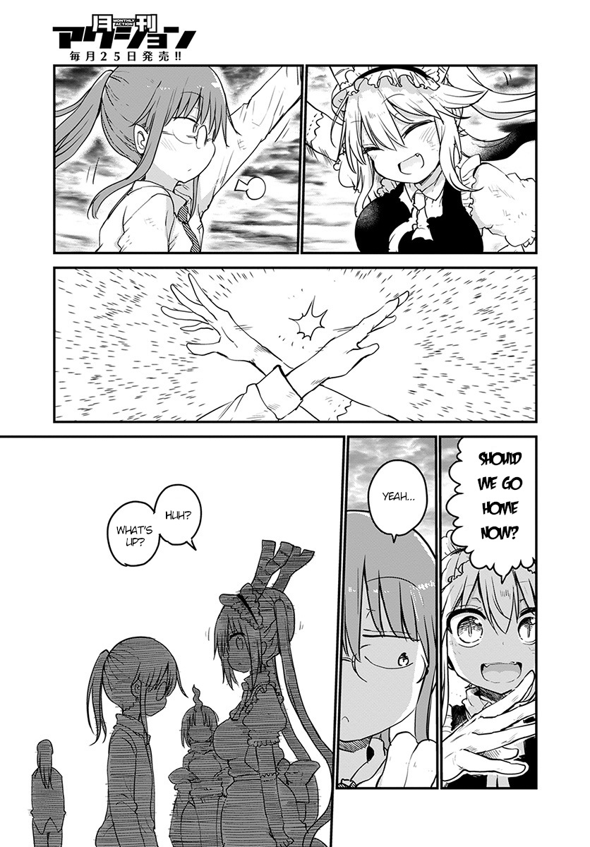 Kobayashi-san Chi no Maid Dragon Chapter 78 page 10 - Chapter 78: Kanna's father and Kimun Kamuy's daughter