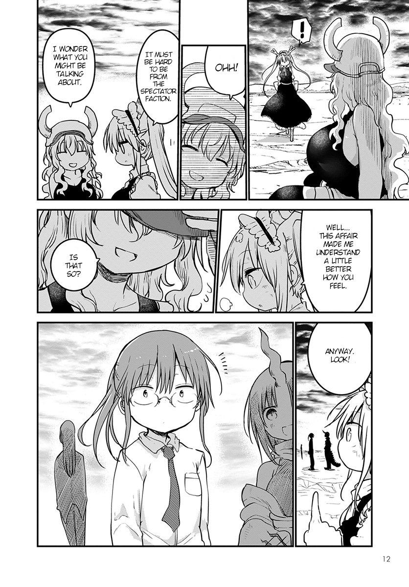 Kobayashi-san Chi no Maid Dragon Chapter 78 page 9 - Chapter 78: Kanna's father and Kimun Kamuy's daughter