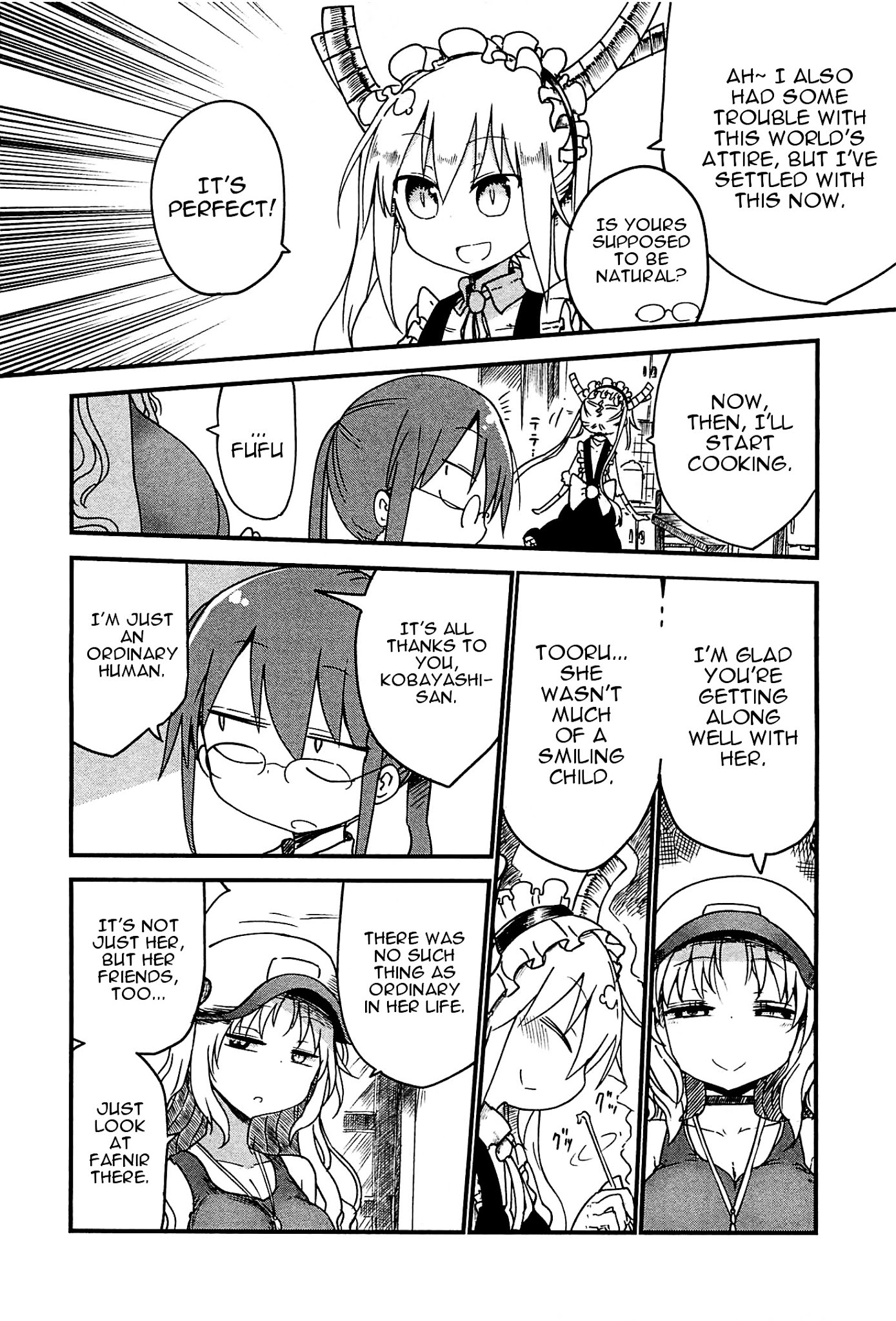 Kobayashi-san Chi no Maid Dragon Chapter 8 page 10 - Chapter 8 : Tooru and Christmas