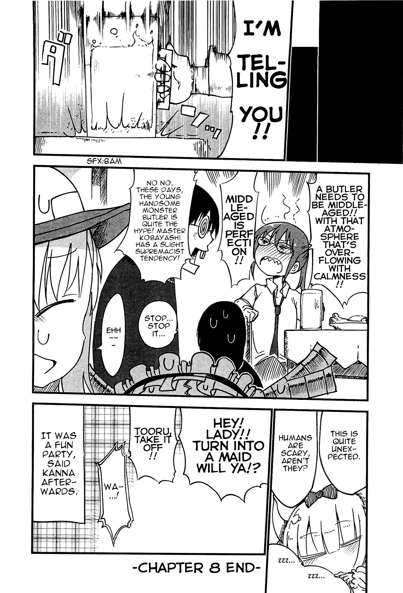 Kobayashi-san Chi no Maid Dragon Chapter 8 page 12 - Chapter 8 : Tooru and Christmas