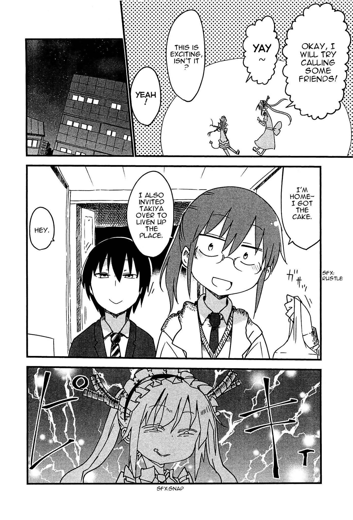Kobayashi-san Chi no Maid Dragon Chapter 8 page 4 - Chapter 8 : Tooru and Christmas
