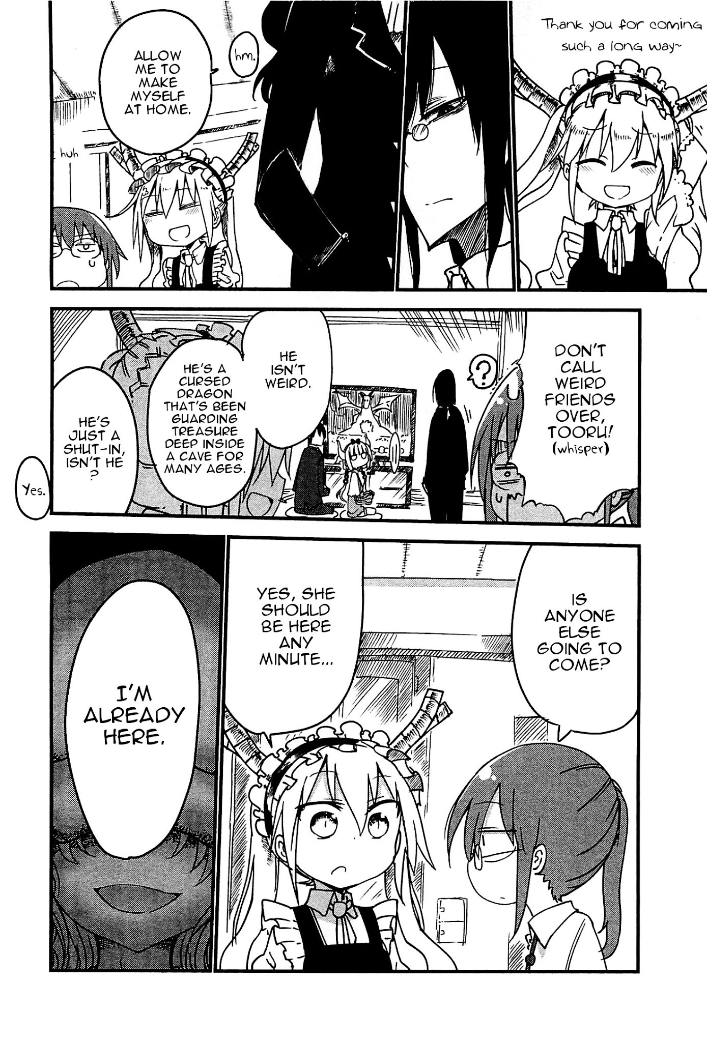 Kobayashi-san Chi no Maid Dragon Chapter 8 page 8 - Chapter 8 : Tooru and Christmas