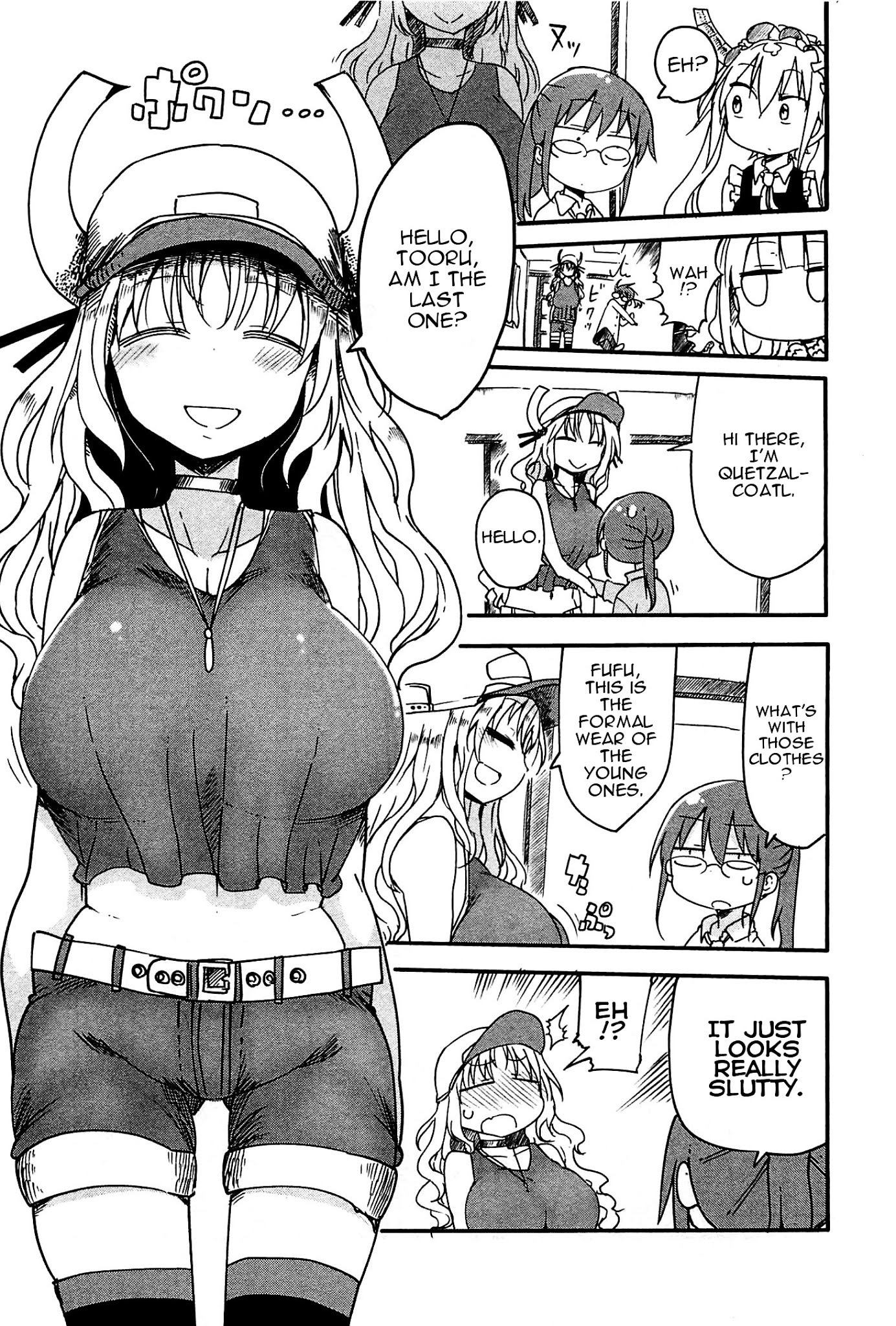 Kobayashi-san Chi no Maid Dragon Chapter 8 page 9 - Chapter 8 : Tooru and Christmas