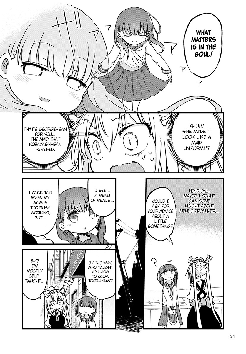 Kobayashi-san Chi no Maid Dragon Chapter 80 page 8 - Chapter 80: Tooru and menu