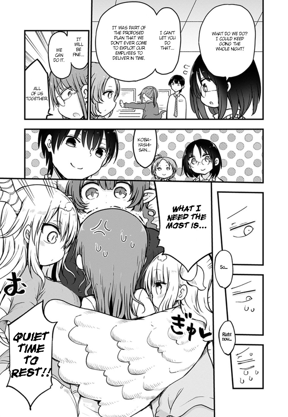 Kobayashi-san Chi no Maid Dragon Chapter 83 page 11 - Chapter 83: Kobayashi and final battle