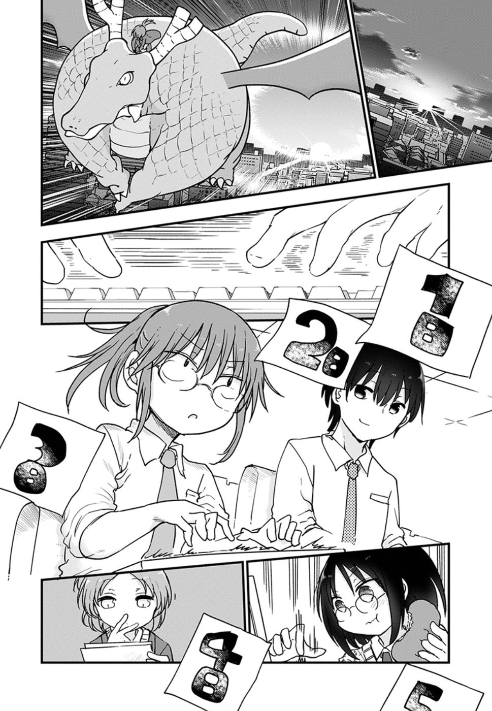 Kobayashi-san Chi no Maid Dragon Chapter 83 page 8 - Chapter 83: Kobayashi and final battle