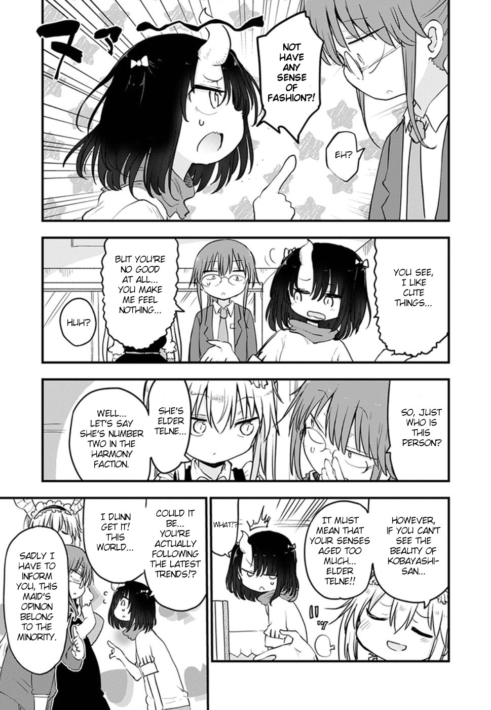 Kobayashi-san Chi no Maid Dragon Chapter 84 page 8 - Chapter 84: Chief Kobayashi and home visit