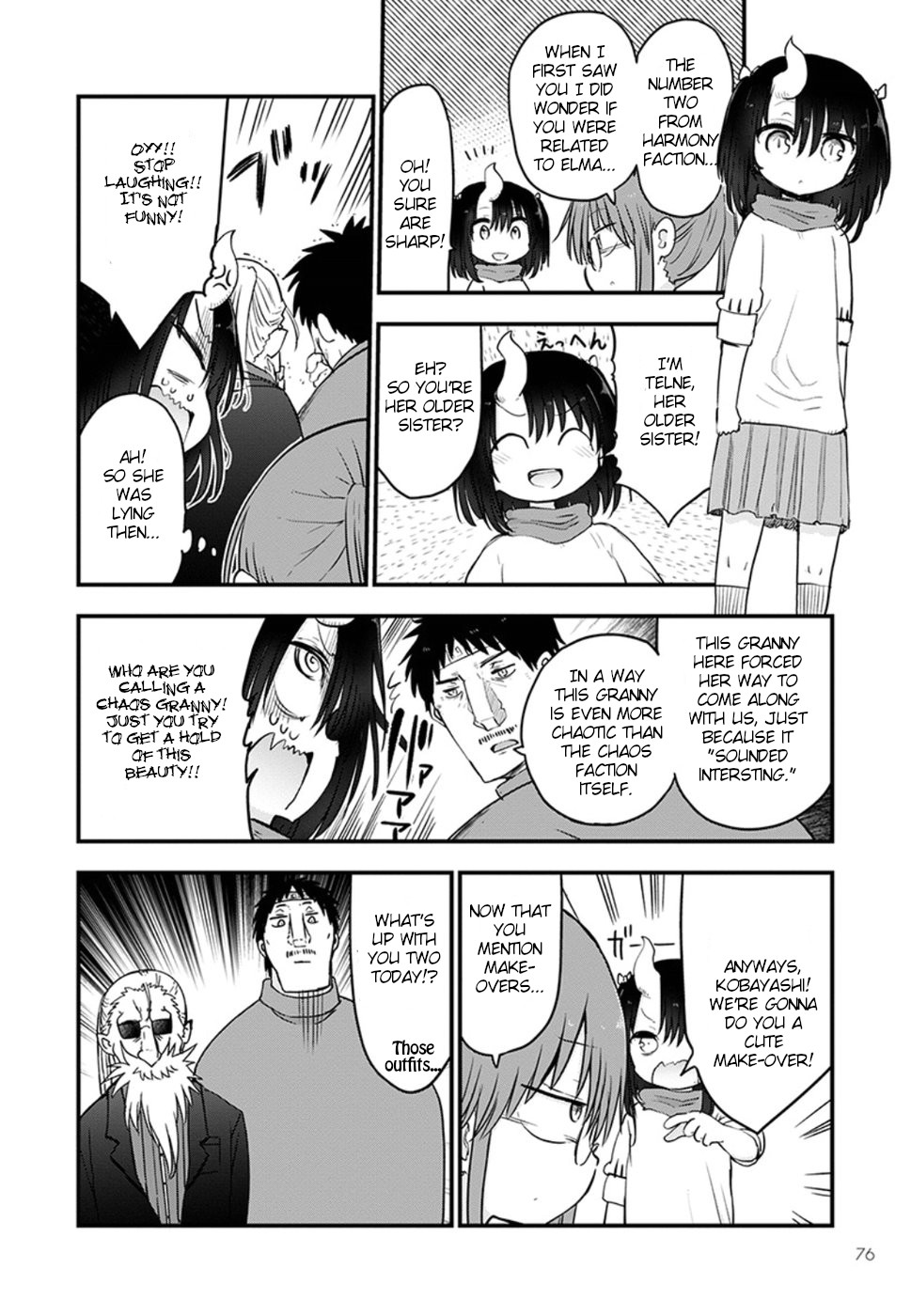 Kobayashi-san Chi no Maid Dragon Chapter 84 page 9 - Chapter 84: Chief Kobayashi and home visit