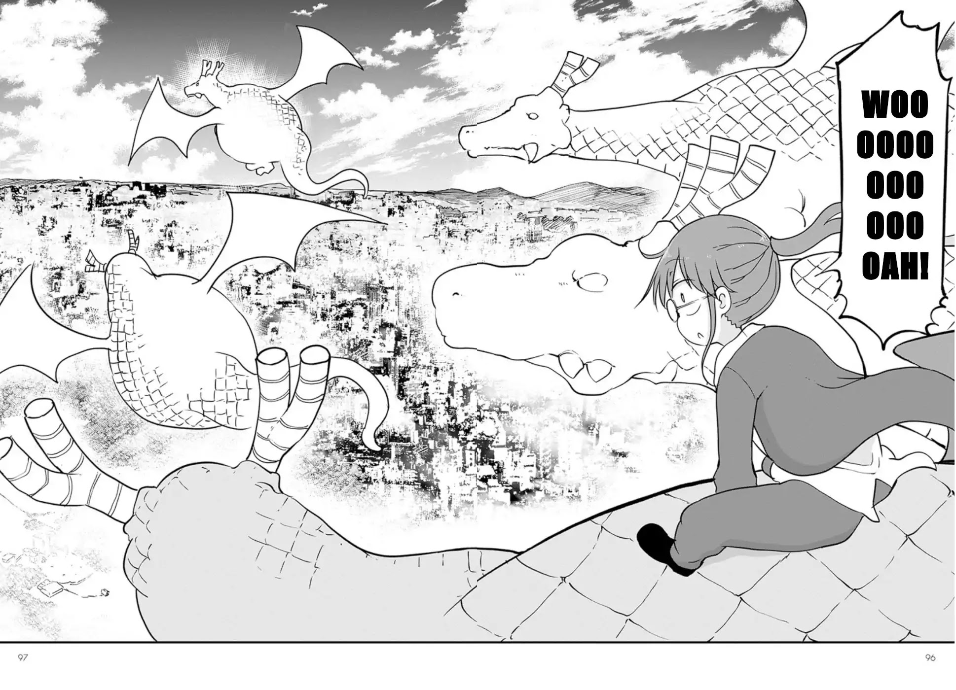Kobayashi-san Chi no Maid Dragon Chapter 85 page 12 - Chapter 85: Tooru and molting