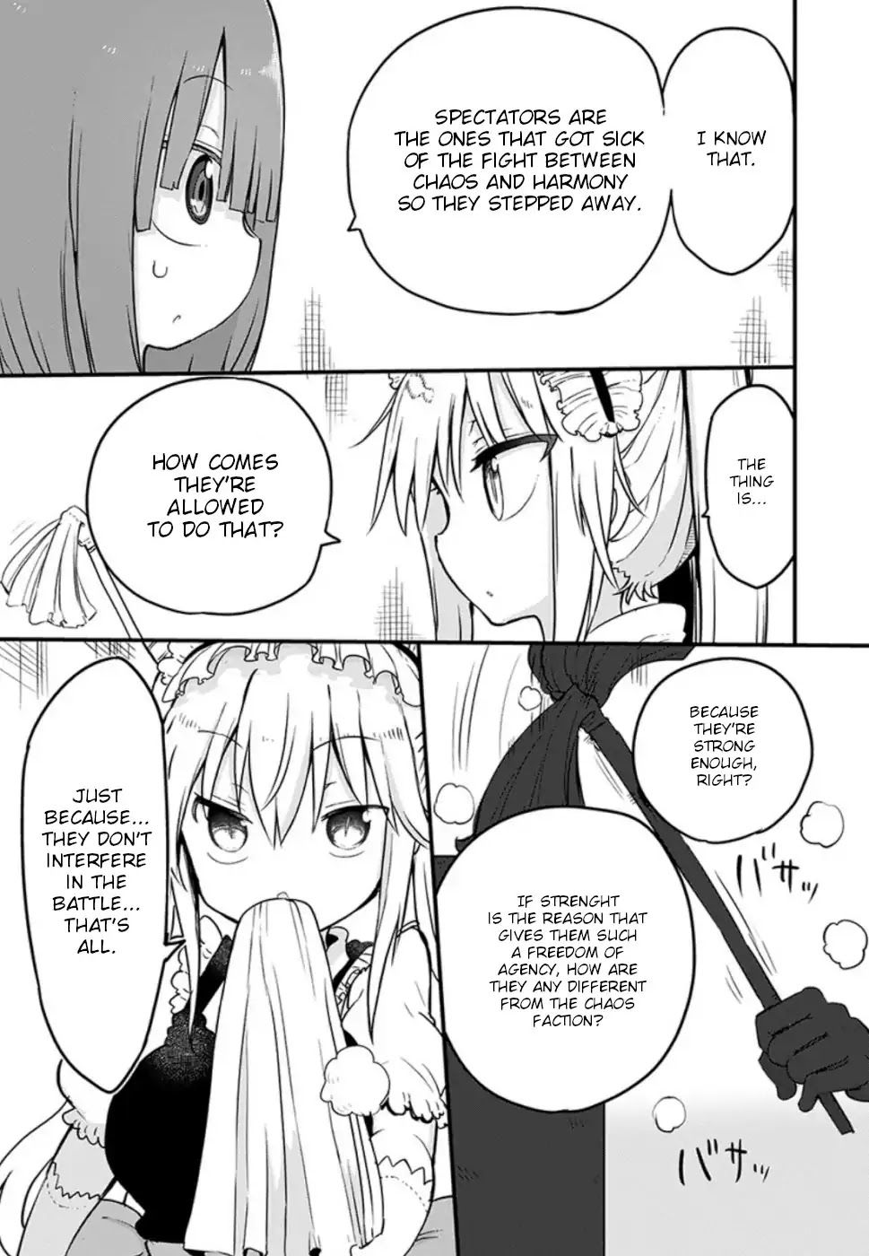 Kobayashi-san Chi no Maid Dragon Chapter 87 page 5 - Chapter 87: Shouta and Lucoa the spectator