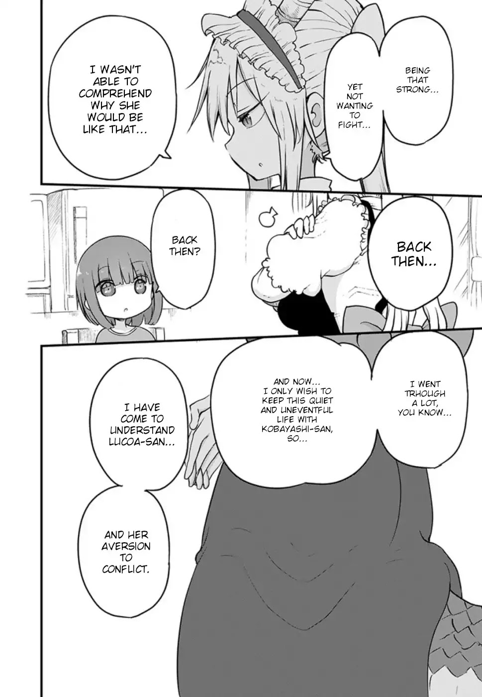 Kobayashi-san Chi no Maid Dragon Chapter 87 page 9 - Chapter 87: Shouta and Lucoa the spectator