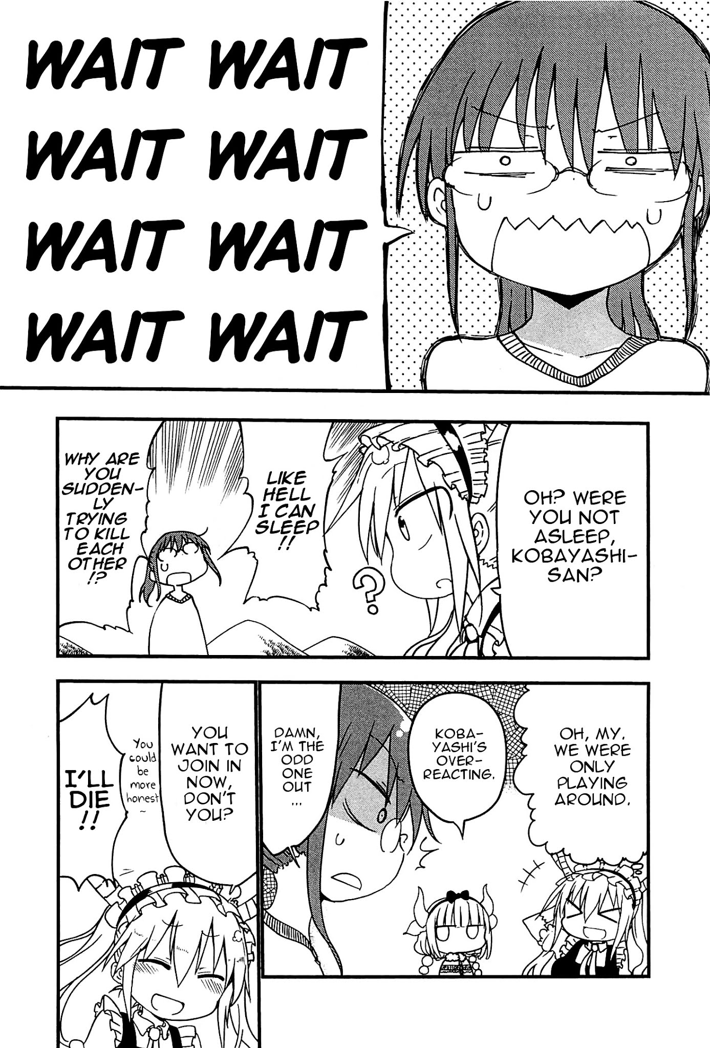 Kobayashi-san Chi no Maid Dragon Chapter 9 page 8 - Chapter 9 : Tooru and Dangerous Games