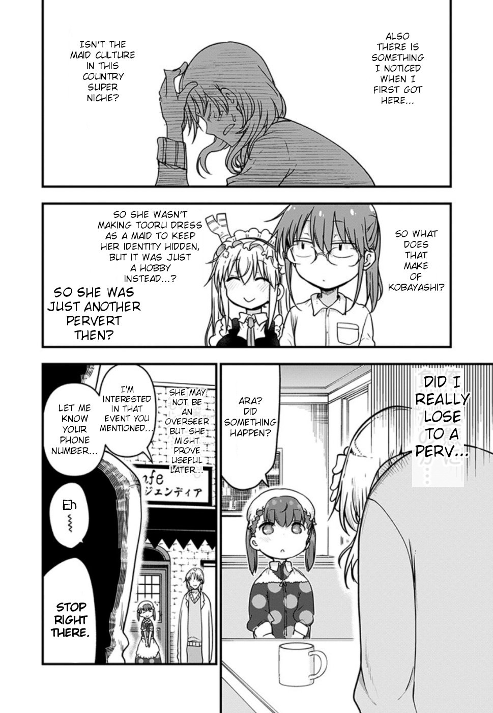 Kobayashi-san Chi no Maid Dragon Chapter 90 page 11 - Chapter 90: Azad and Georgie