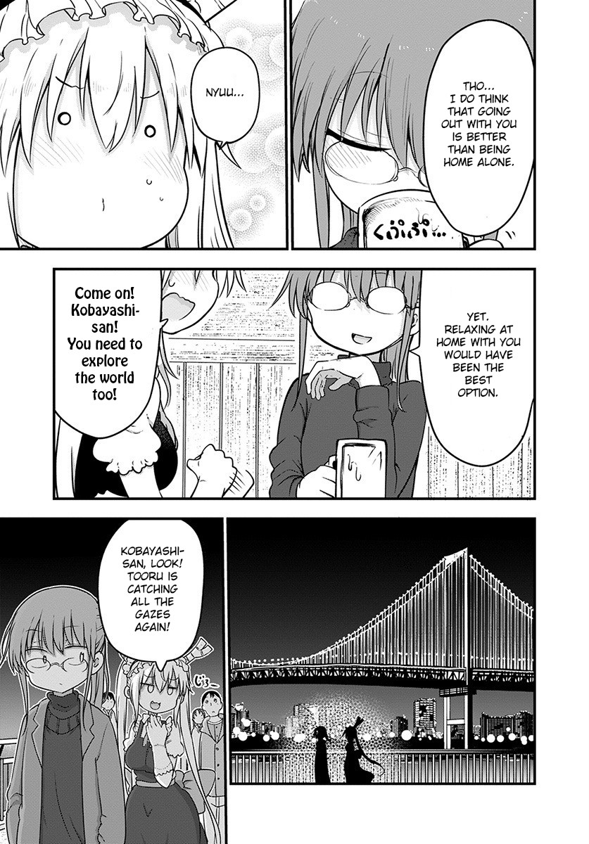Kobayashi-san Chi no Maid Dragon Chapter 91 page 14 - Chapter 91: Tooru and Just the two of them