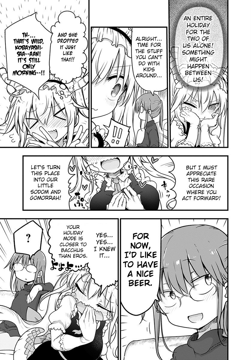 Kobayashi-san Chi no Maid Dragon Chapter 91 page 4 - Chapter 91: Tooru and Just the two of them