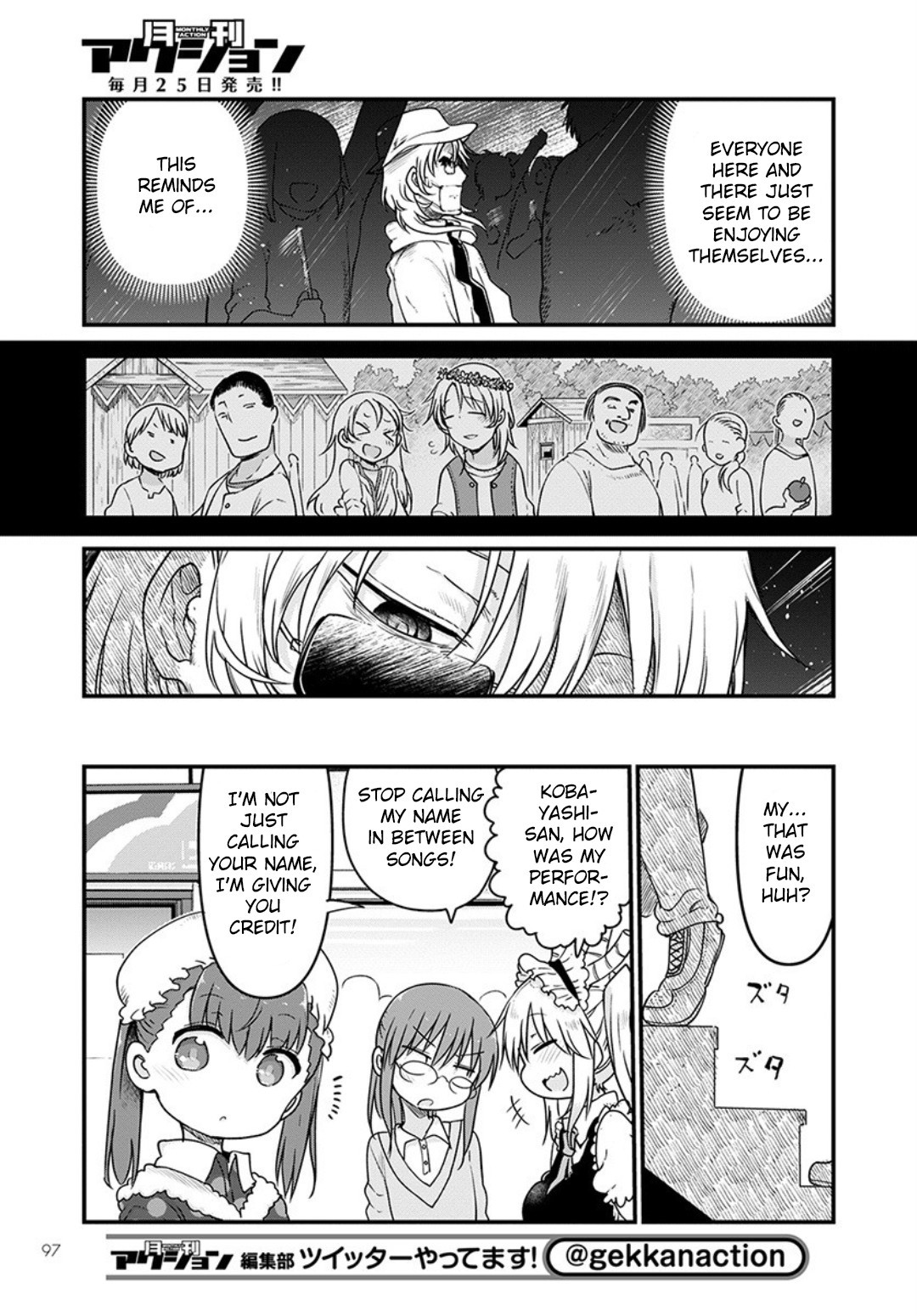 Kobayashi-san Chi no Maid Dragon Chapter 93 page 11 - Chapter 93: Azad and Georgie 2