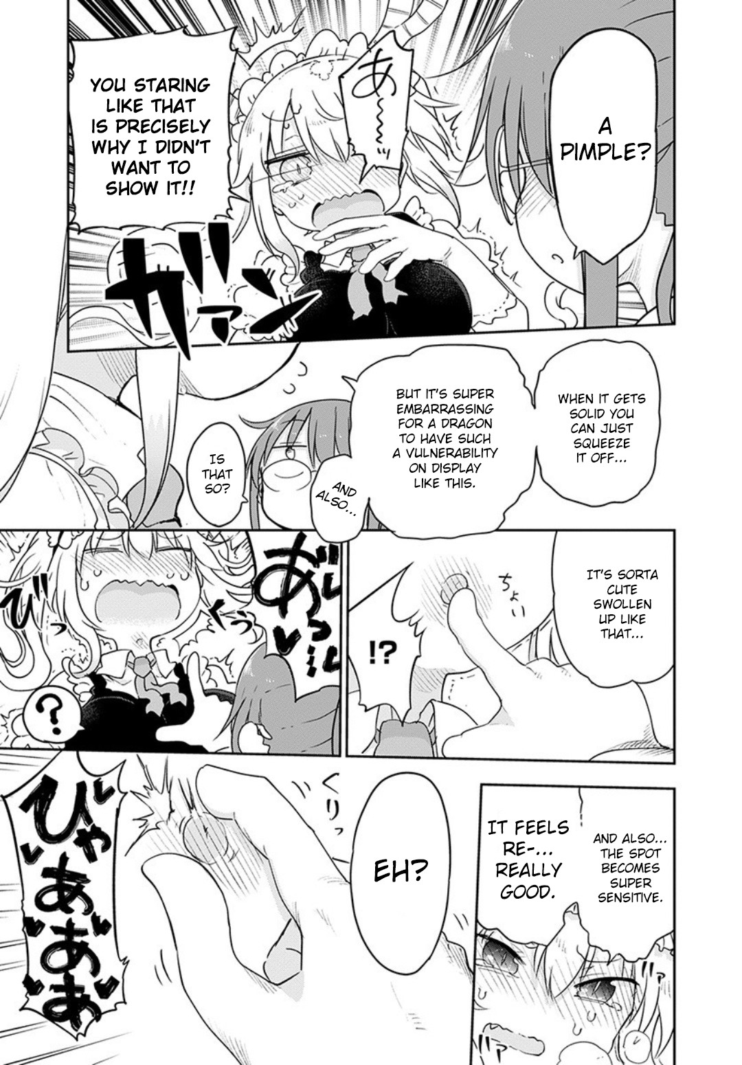 Kobayashi-san Chi no Maid Dragon Chapter 94 page 13 - Chapter 94: Tooru and Ingrown Scale